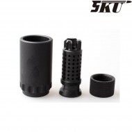 Spegnifiamma 7.62 Taper mount blaster & muzzle 14mm ccw 5ku (5ku-198)