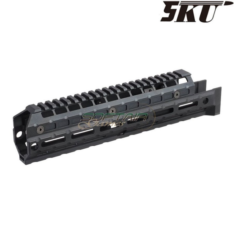 Handguard universal LC ak 47/74 extended nero 5ku (5ku-302-bk)