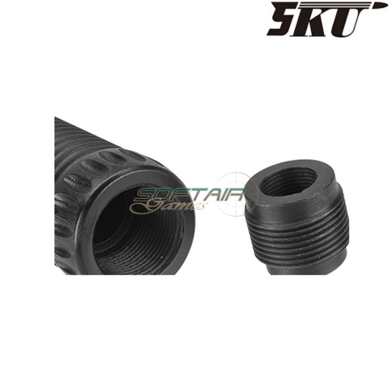 Black Flash Hider AKMSU 14mm ccw 5ku (5ku-108)