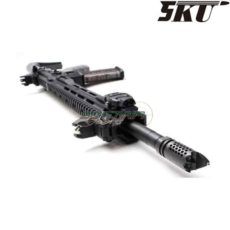 Spegnifiamma nero SVCOMP 14mm ccw 5ku (5ku-201)