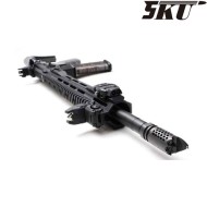 Spegnifiamma nero SVCOMP 14mm ccw 5ku (5ku-201)