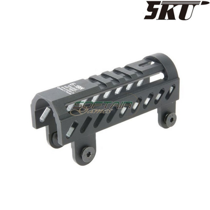 Upper B-19N nero per ak zenit. style 5ku (5ku-272-bk)