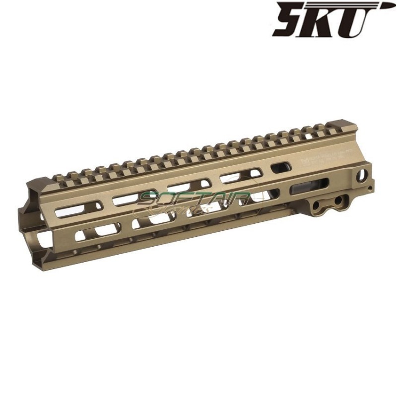 Rail MK8 9.5" gei. style ddc for M4 aeg/gbbr 5ku (5ku-298-ddc)