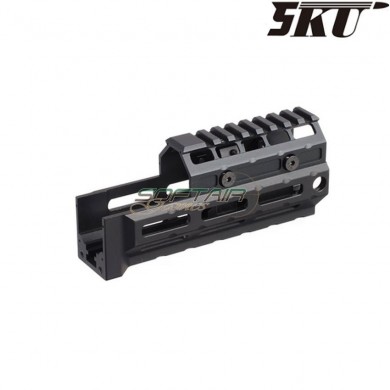 Handguard universal LC ak 47/74 nero 5ku (5ku-301-bk)