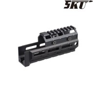 Handguard universal LC ak 47/74 nero 5ku (5ku-301-bk)