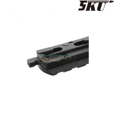LC rail qd 20mm 3 slot 5ku (5ku-232)