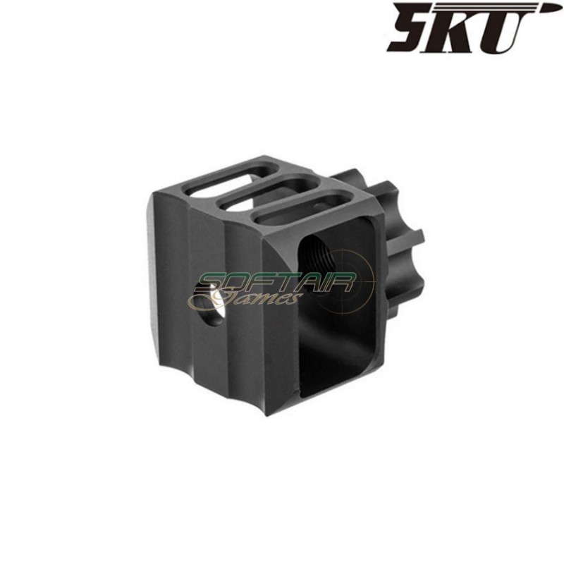 Spegnifiamma JM LAF nero 14mm ccw 5ku (5ku-260)