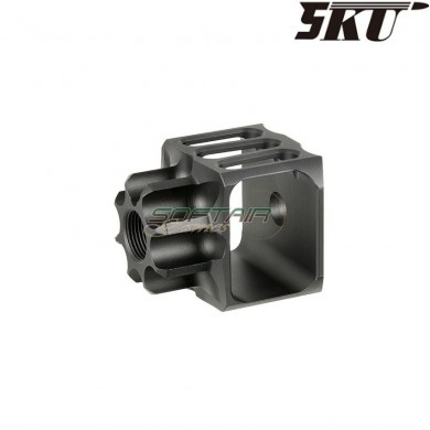 Spegnifiamma JM LAF nero 14mm ccw 5ku (5ku-260)