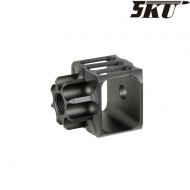 Flash hider JM LAF black 14mm ccw 5ku (5ku-260)