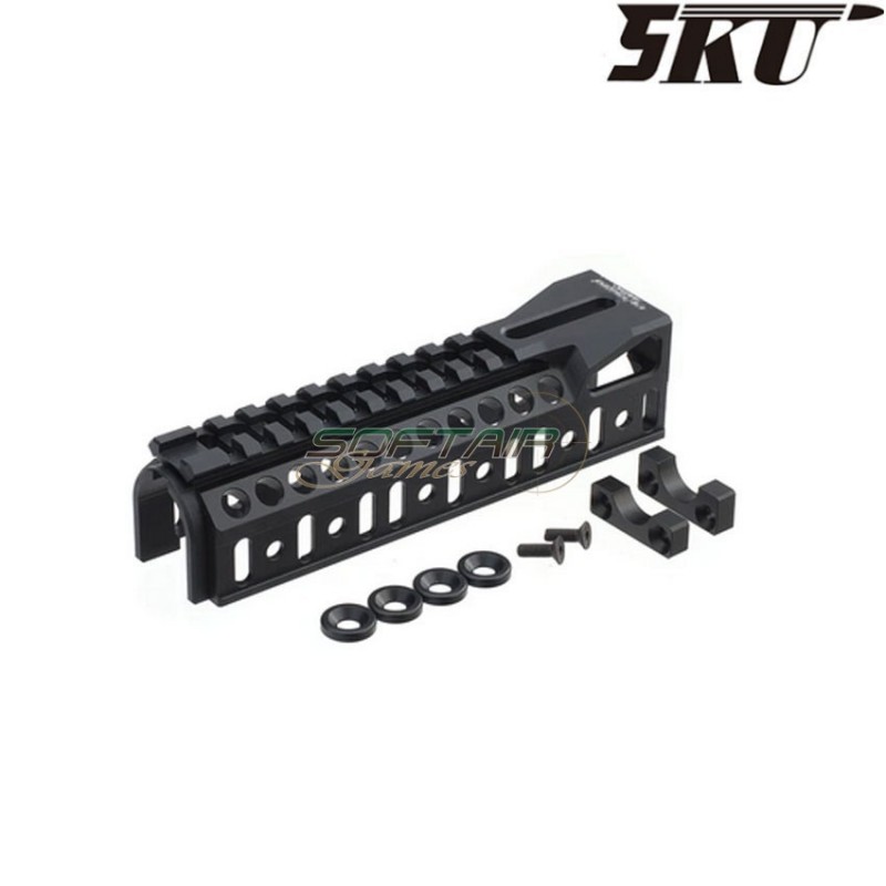 Lower B-10U nero per ak classic zenit. style 5ku (5ku-273-bk)