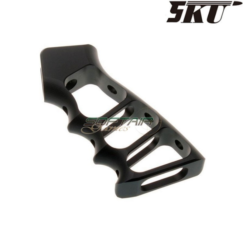 Grip GBB M4 alluminio cnc skeleton type nera 5ku (5ku-gb-155-bk)