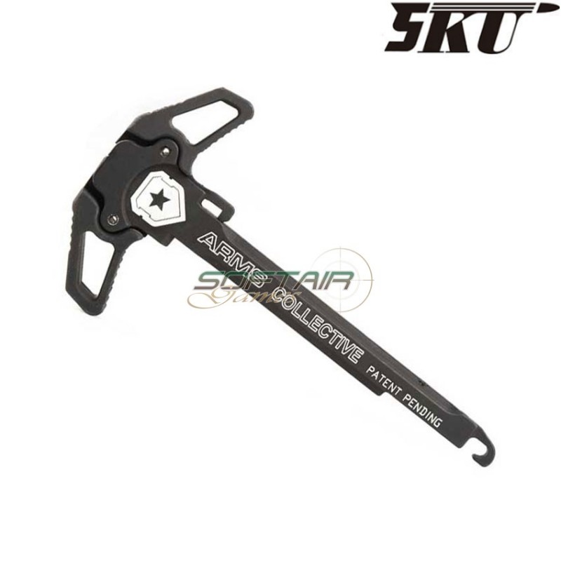 Leva armamento ambidestra black collective raptor per m4 aeg 5ku (5ku-168-6)