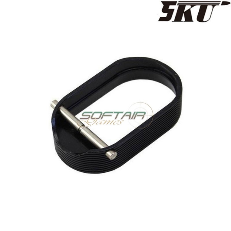 Hot shot magwell nero per MARUI hi-capa 5ku (5ku-gb-258-b)