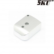 Base caricatore argento type 3 per pistola MARUI hi-capa 5ku (5ku-gb-262-s) Base caricatore argento type 3 per pistola MARUI hi-capa 5ku (5ku-gb-262-s)