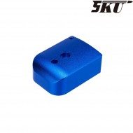 Blue type 3 magazine base for MARUI hi-capa pistol 5ku (5ku-gb-262-bl) Blue type 3 magazine base for MARUI hi-capa pistol 5ku (5ku-gb-262-bl)