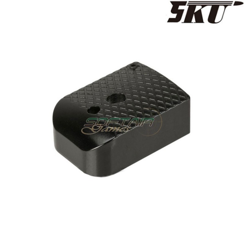 Base caricatore nera type 4 per pistola MARUI hi-capa 5ku (5ku-gb-263-b)