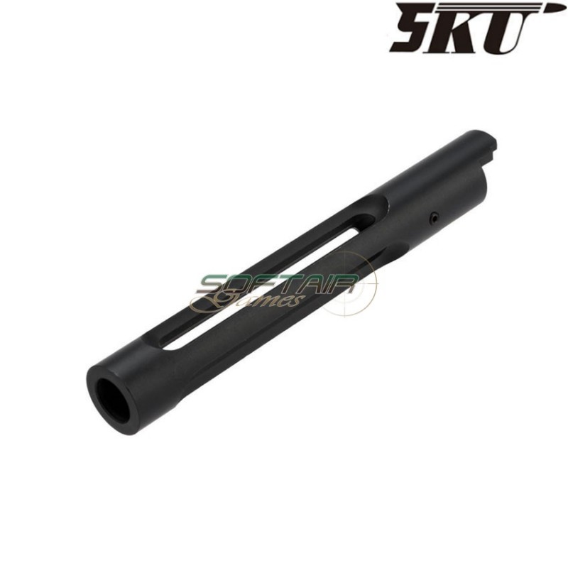 NON-recoil BLACK type 1 outer barrel for MARUI hi-capa 5.1 pistol 5ku (5ku-gb-291-b)