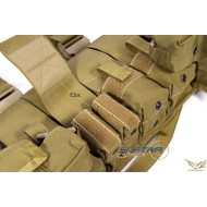 Lbt 1961a Chest Rig Coyotw Brown Flyye Industries (cod.fy-vt-c001-cb)
