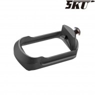 Zev style magwell BLACK for pistol VFC/UMAREX glock 17/18 5ku (5ku-gb-432-b)