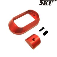 Type 2 magwell RED for glock 17/18 gas pistol 5ku (5ku-gb-277-r)