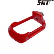 Zev style magwell ROSSO per pistola VFC/UMAREX glock 17/18 5ku (5ku-gb-432-r)