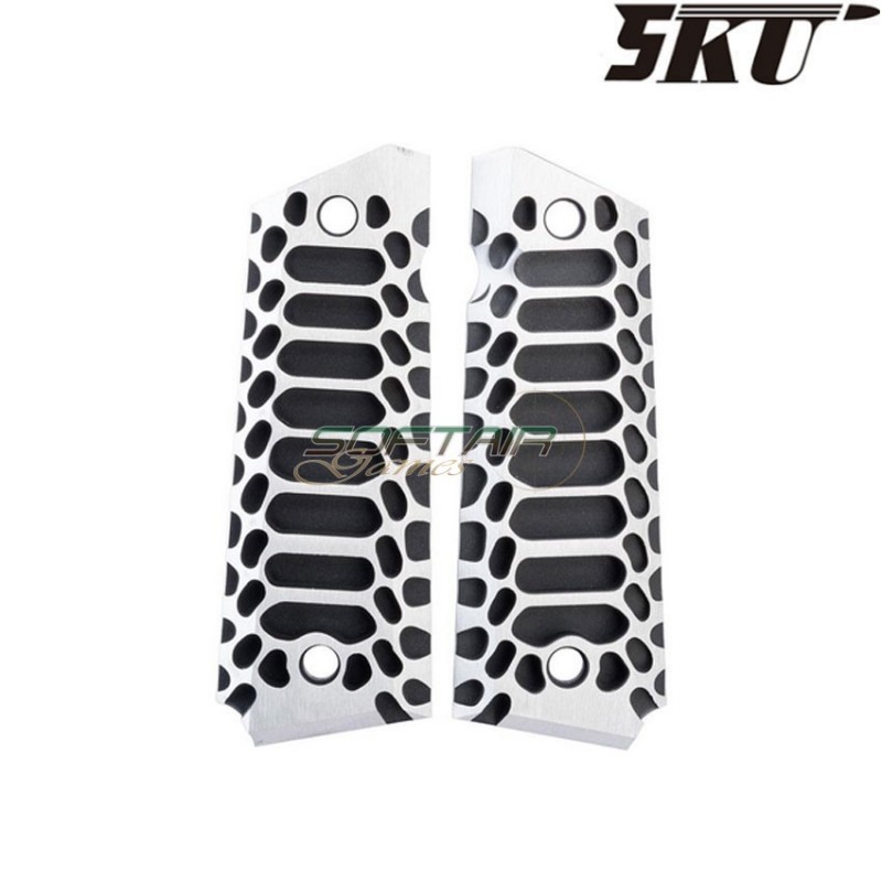 Full size 1911 grips TWO TONE COBRA 5ku (5ku-gb-437-2)