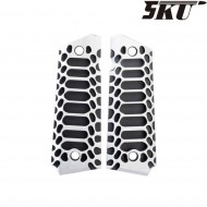Full size 1911 grips TWO TONE COBRA 5ku (5ku-gb-437-2) Full size 1911 grips TWO TONE COBRA 5ku (5ku-gb-437-2)