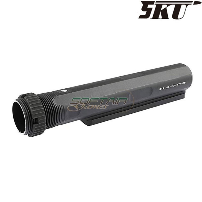 Stock tube SI style BLACK for tokyo marui MWS 5ku (5ku-si-06-bk)