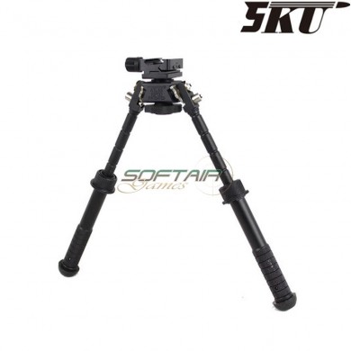 ATLAS black V8 bipod for 20mm weaver 5ku (5ku-145)