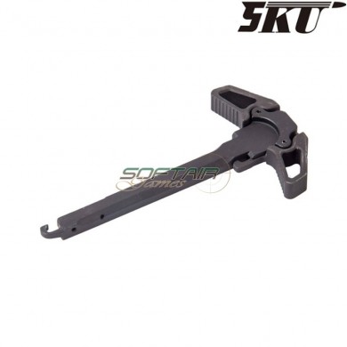 Ambidextrous charging handle black STANDARD raptor for m4 aeg 5ku (5ku-168-1)