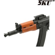 B-18 upper rail NERO per aks-74u krink classic 5ku (5ku-275-bk)