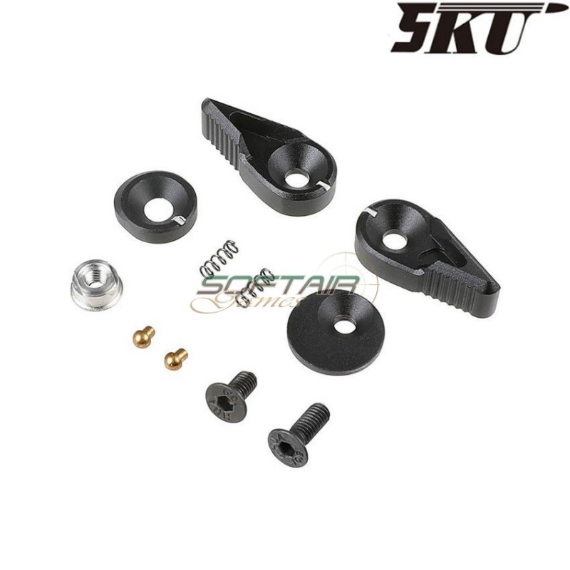 AEG m4 flip SI style selector BLACK 5ku (5ku-308-bk)