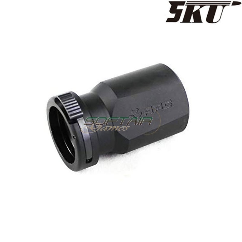 AAC muzzle blast diverter BLACK 5ku (5ku-196-1)