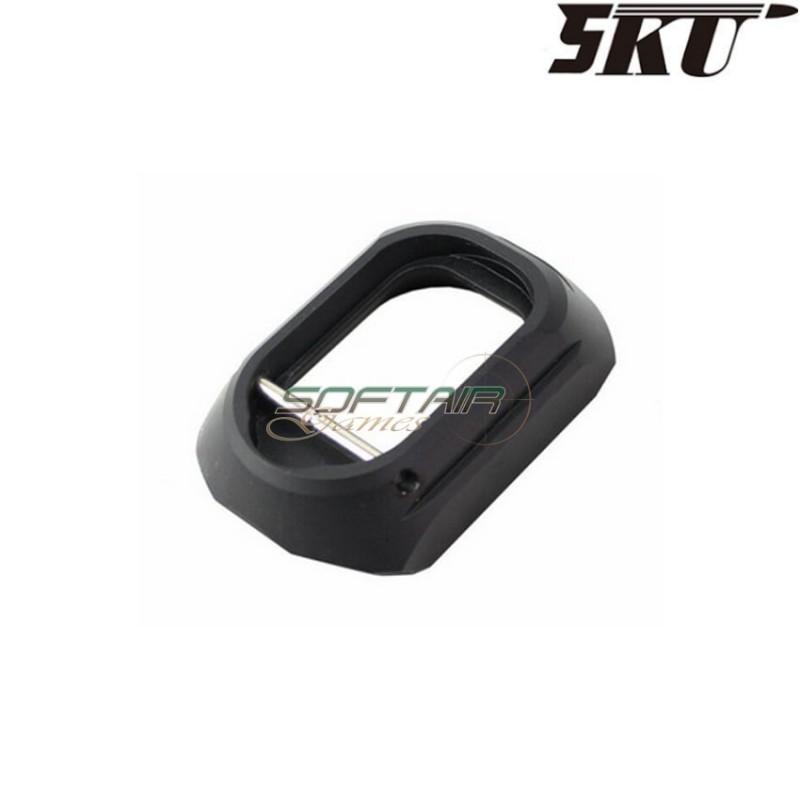 Magwell NERO SHPD style per pistola MARUI hi-capa 5ku (5ku-gb-207-bk)