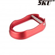 RED LIGHTWEIGHT style magwell for MARUI hi-capa pistol 5ku (5ku-gb-259-r)