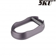 TITANIUM LIGHTWEIGHT style magwell for MARUI hi-capa pistol 5ku (5ku-gb-259-t)