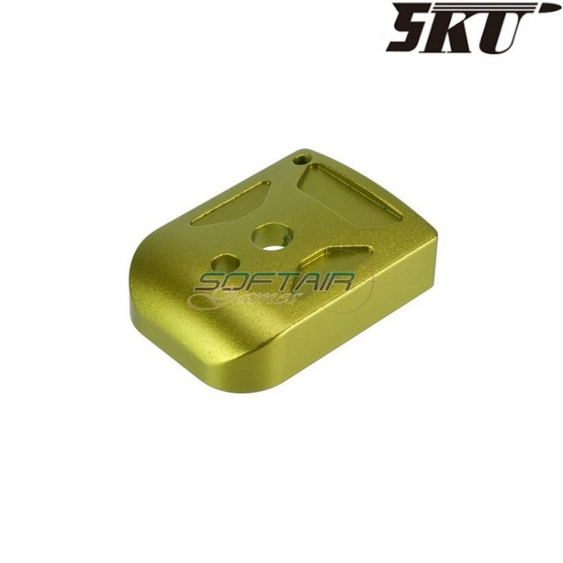 GOLD T-1 magazine base for MARUI hi-capa pistol 5ku (5ku-gb-260-g)
