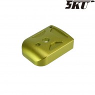GOLD T-1 magazine base for MARUI hi-capa pistol 5ku (5ku-gb-260-g) GOLD T-1 magazine base for MARUI hi-capa pistol 5ku (5ku-gb-260-g)