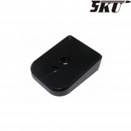 BLACK type 6 magazine base for MARUI hi-capa pistol 5ku (5ku-gb-265-b) BLACK type 6 magazine base for MARUI hi-capa pistol 5ku (5ku-gb-265-b)