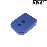 BLUE type 6 magazine base for MARUI hi-capa pistol 5ku (5ku-gb-265-bu) BLUE type 6 magazine base for MARUI hi-capa pistol 5ku (5ku-gb-265-bu)