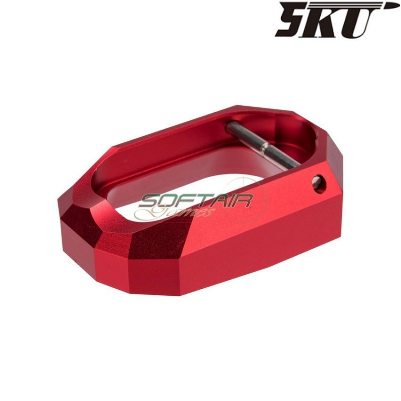 Magwell ROSSO DOM style per pistola MARUI hi-capa 5ku (5ku-gb-286-r)