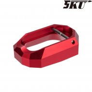 Magwell ROSSO DOM style per pistola MARUI hi-capa 5ku (5ku-gb-286-r) Magwell ROSSO DOM style per pistola MARUI hi-capa 5ku (5ku-gb-286-r)
