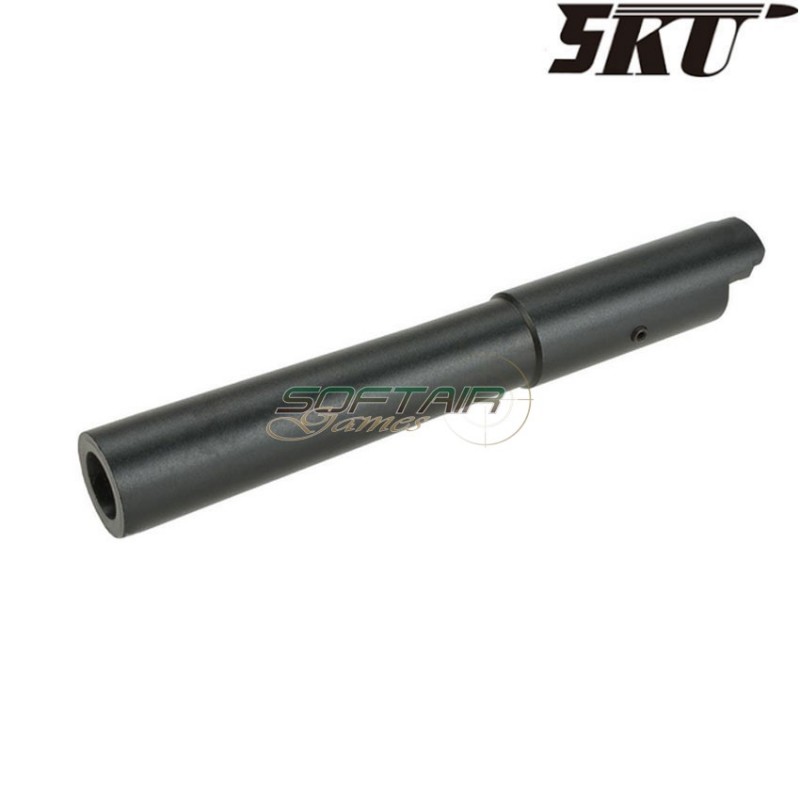 NON-recoil BLACK type STANDARD outer barrel for MARUI hi-capa 5.1 pistol 5ku (5ku-gb-292-b)