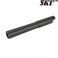 NON-recoil BLACK type STANDARD outer barrel for MARUI hi-capa 5.1 pistol 5ku (5ku-gb-292-b)