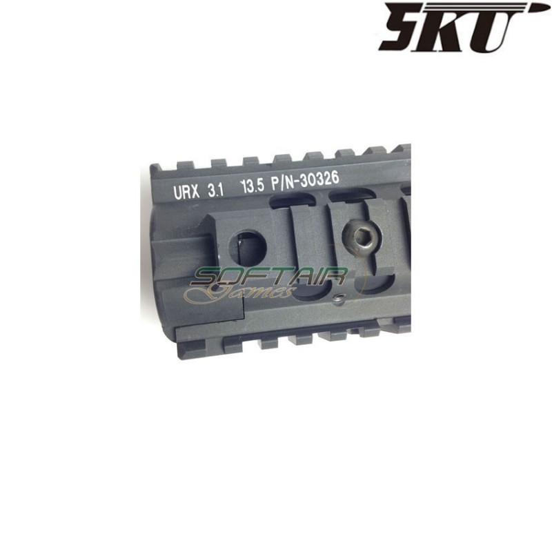 Handguard URX 3.1 13.5" NERO per aeg/gbb 5ku (5ku-117)