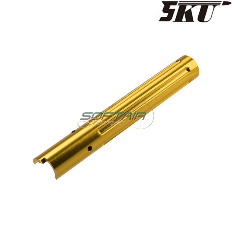 NON-recoil GOLD type 2 outer barrel for MARUI hi-capa 5.1 pistol 5ku (5ku-gb-424-g)