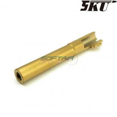 Canna esterna ORO SAI 5" per pistola MARUI hi-capa 5.1 5ku (5ku-gb-478-g)