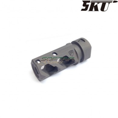 FORTIS style flash hider 14mm CCW 5ku (5ku-f-01)