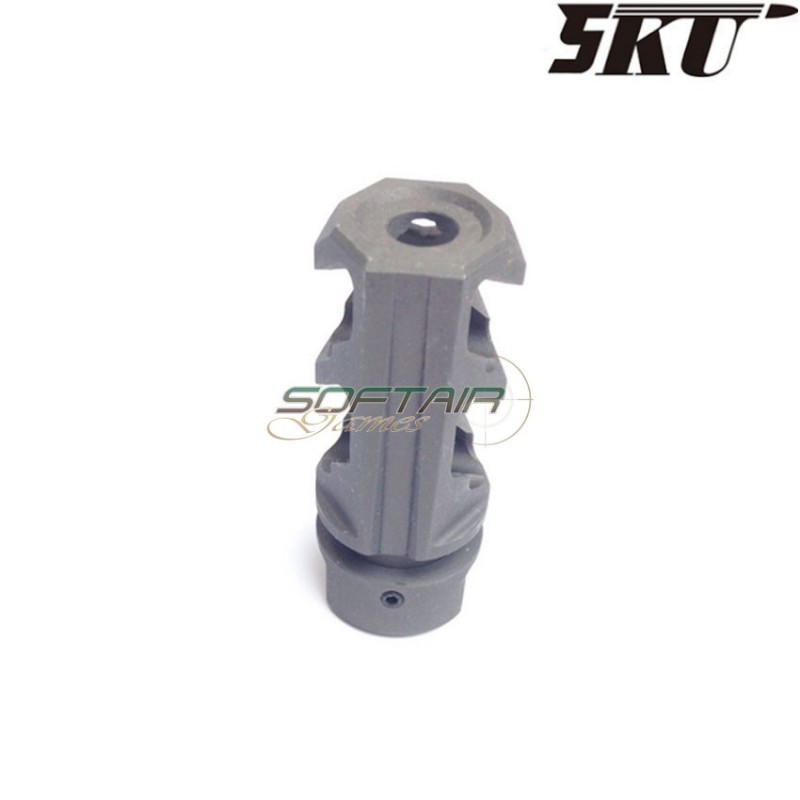 FORTIS style flash hider 14mm CCW 5ku (5ku-f-01)