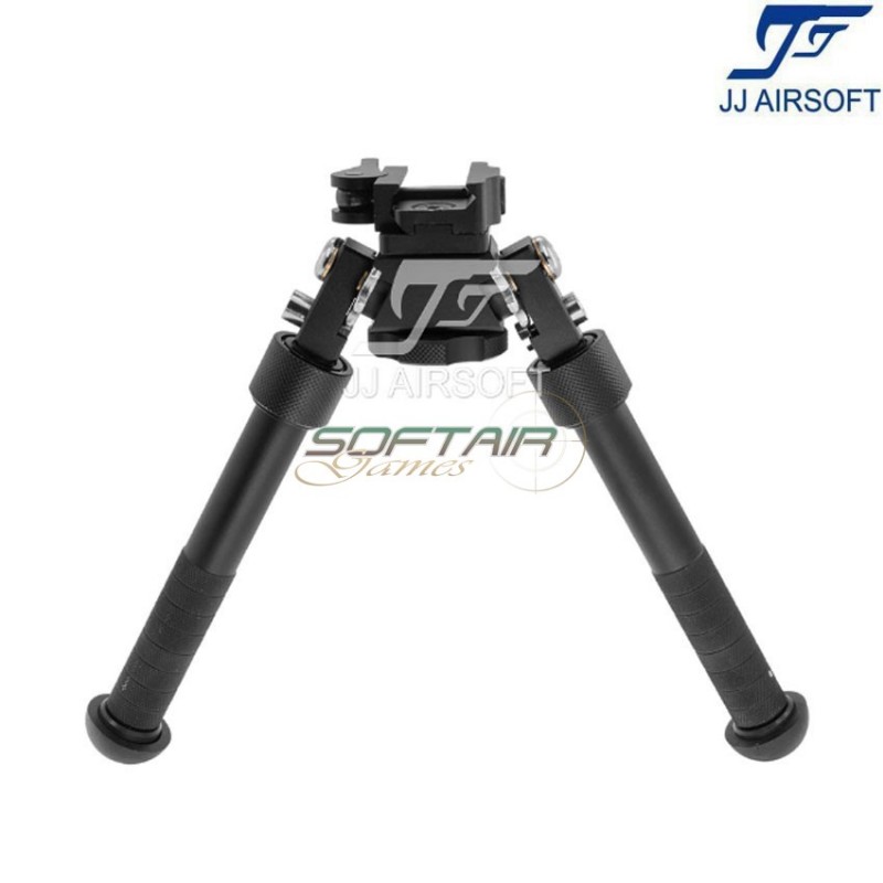 BT10 bipod atlas QD 20mm weaver black c/ad170s jj airsoft (ja-1110)